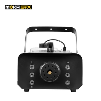 LED Dūmų Mašina 1500W Belaidžio Kontrolės RGB Rūko Mašina Etapo Poveikį Šalies Apšvietimas DJ Įranga naktinis klubas