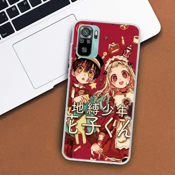 Tualetas privalo Hanako Kun Anime Telefoną Atveju Xiaomi Redmi 10 Pastaba Pro Max 10S 9 9S 9T 8 8T 11T 11S 11 5G 11E 7 6 5 4X Coque Cove