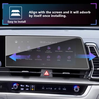 RUIYA Automobilių Screen Protector For Sportage NQ5 12.3-Colių 2022 GPS Navigacija, Touch Centro Ekranas Auto Interjero NQ5 Priedai