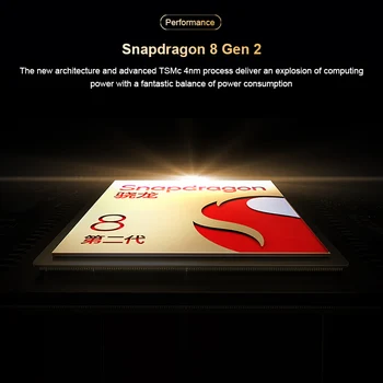 Xiaomi Redmi K60 Pro 5G Mobiliojo Telefono Snapdragon 8Gen2 6.67