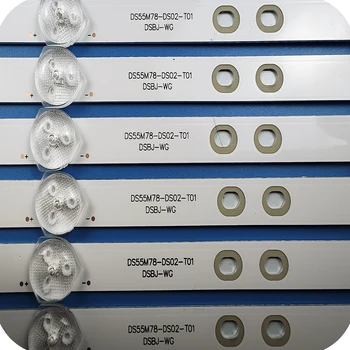 10 naujas LED apšvietimo už BAIRD TI5510DLEDDS 55LEX-6027/UTS2C 2W2006-DS55M7800-01 DS55M78-DS02-V01 DSBJ-WG DS55M78-DS22-T01
