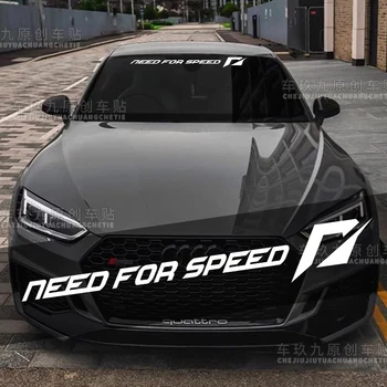 1PCS Need for Speed Automobilių Lipdukai Medžiotojų Grafika Vinilo Vandeniui Lenktynių Kūną Sunkvežimis Bamperis Priekinis Stiklas Galinio Lango Lipdukas