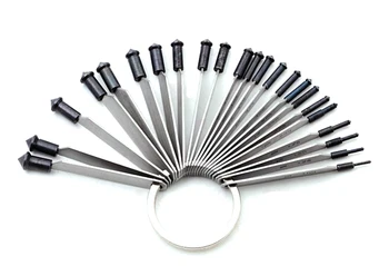 Perlas dydis Akmens deimantų dydžio matavimo priemonė amatų papuošalai priemonė s žiedas deimantinis graviravimo įrankis 1.0-6.5 mm