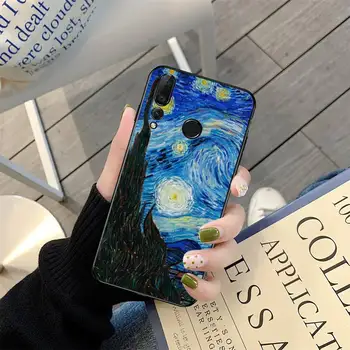 Van Gogh Aliejaus Tapybai Telefoną Atveju Huawei Y 6 9 7 5 8s premjero 2018 2019 mėgautis 7 plius