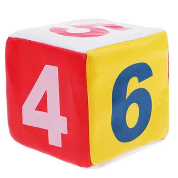 10cm Sponge Kauliukai Putų Dot Kauliukai Žaidimo Kauliukai forKids Vaikų Matematikos Mokymo Ventiliacijos Žaislas Švietimo Žaislas Nušvitimą Pažinimas