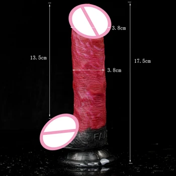 FAAK Strap-ons Realistiškas Penis Moterims, natūralios Odos Kelnaitės Reguliuojamas Silikoninis Dildo Su Gyvis Lesbiečių Sekso Produktai
