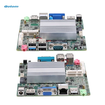Qotom Bay Trail j1900 mini itx motininę Q1900G-P, Quad core 2.42 Ghz, DC 12V nano-itx motininė plokštė