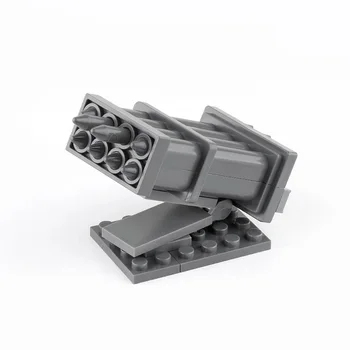 Raketų paleidimo Kareivis Kariuomenės Ginklus SS Miesto SWAT karinių ginklų playmobil duomenys Kūrimo Bloką Plytų mini Vaikų žaislai