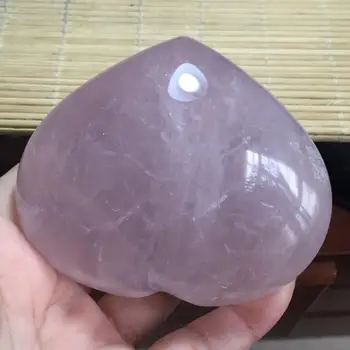 280g gamtos violetinė kvarco kristalo širdies gijimą
