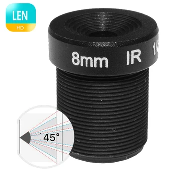 BESDER 1080P 8mm 45degree Objektyvas Kameros Objektyvas HD 2.0 Megapikselių M12 Objektyvas 1/2.7